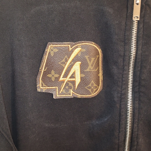 LA40 designer custom zipper hoodie sweater, XS - S - Picture 4 of 9